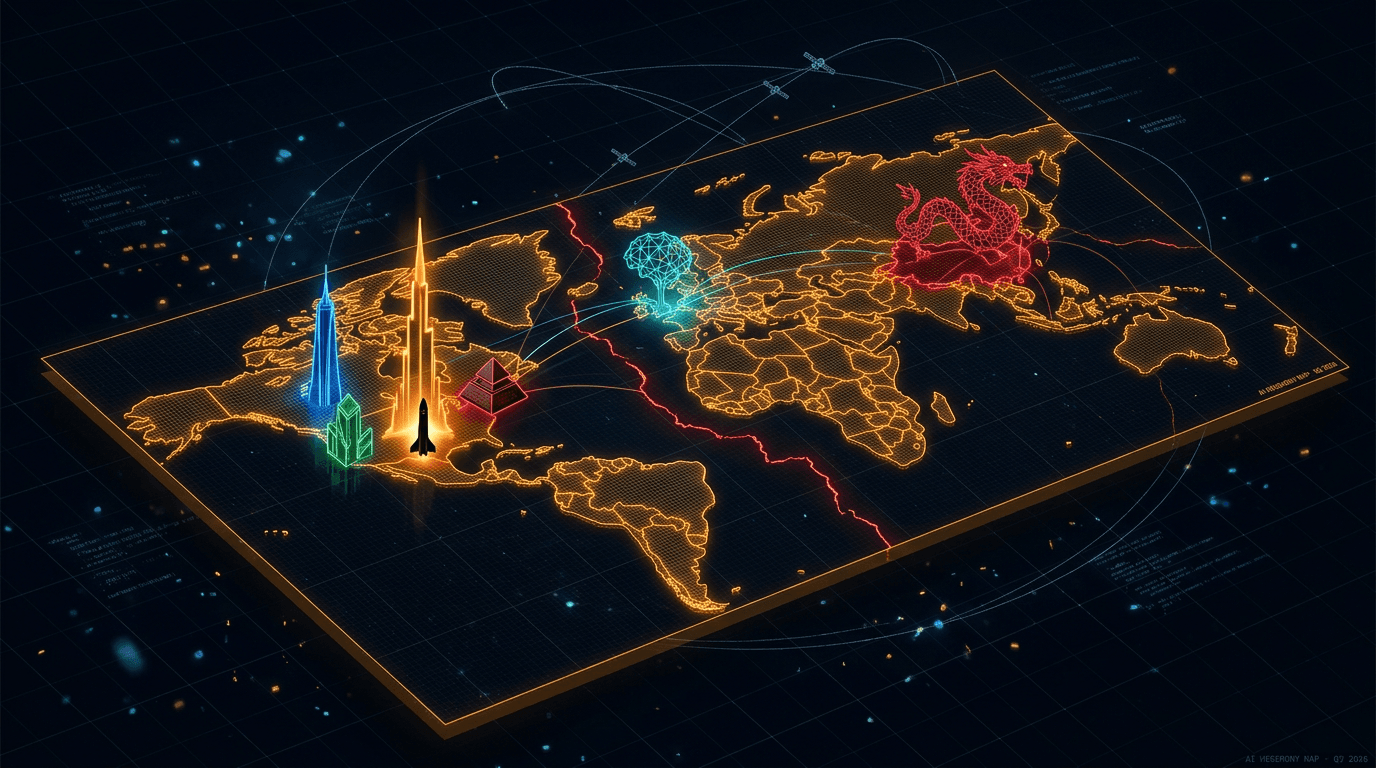 Power Map — AI 覇権戦争 — だれがどう戦い、どこに行き着くのか